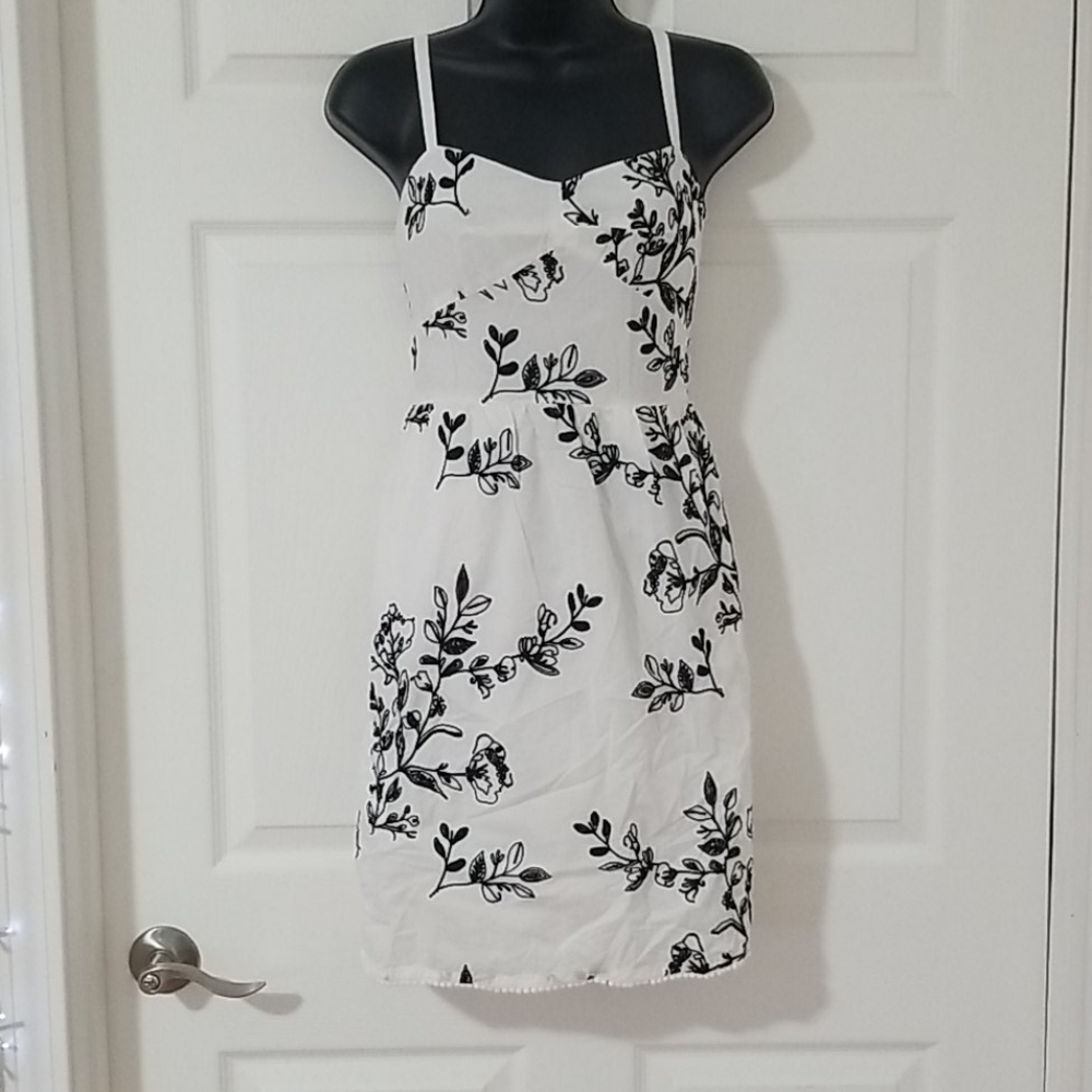 J. Crew Spaghetti Strap Floral Dress - size 4